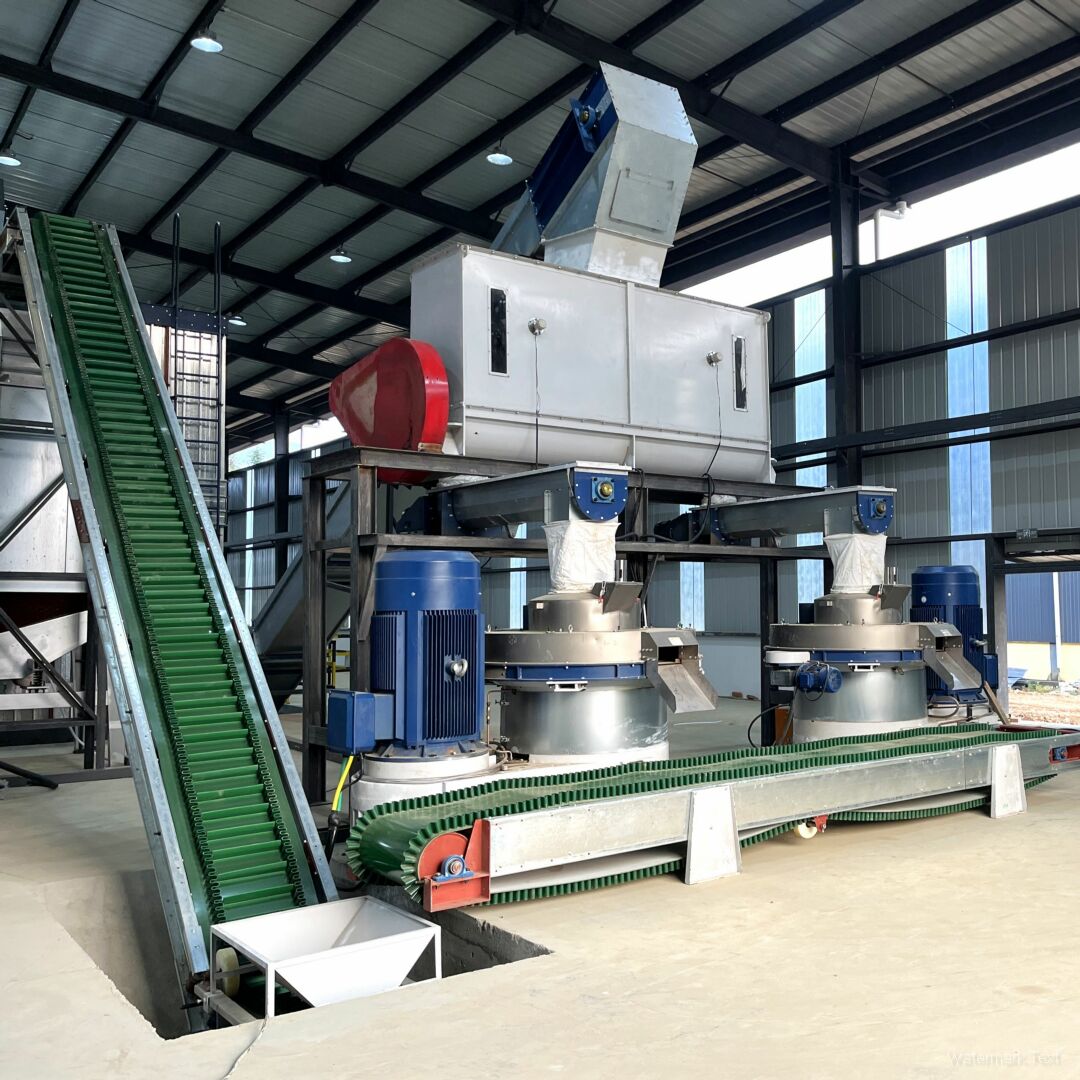 6–8 TPH Industrial Biomass Pellet Line for Raw Wood Material