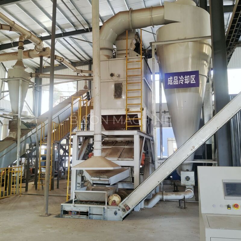 Counterflow Pellet Cooler