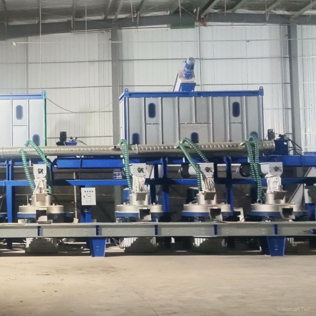 18–24 TPH Industrial Pellet Line Built with Multiple Pellet Machines